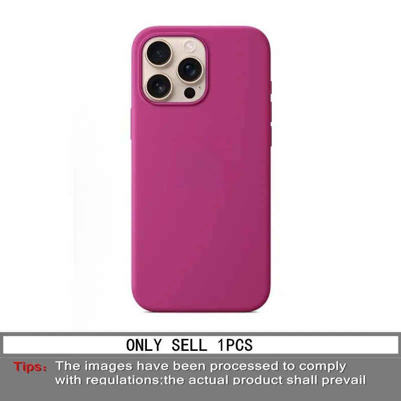 Luxury Lens Frame Case Cover, Ultra-Thin Liquid Silicone Soft Shell, Shockproof Smartphone, Compatible with iPhone 17 Pro Max/16/15/14/13/12/11 Pro Max/XR Plus