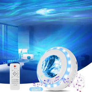 1Set Aurora Borealis Starry Sky Projector, Usb-Powered Aurora Projector Featuring，LED Star Projector Night Light with Remote, USB Powered Bedroom Decor Lamp, Home Aesthetic Decoration, Holiday Birthday Gift, Wedding Decoration, Holiday Party, Home Decorat