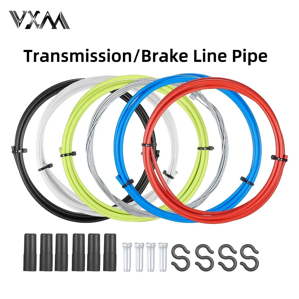 VXM 2m Wire For Bicycle Shifters Derailleur Brake Cable Tube 4mm/5mm MTB Road Bike Line Bicycle Parts
