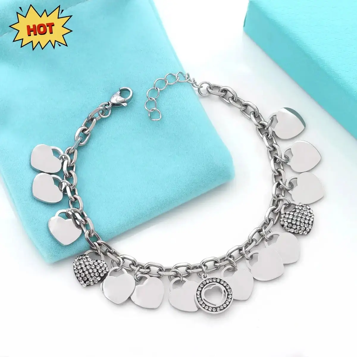 TC Love Bracelet, Bracelet, Valentine's Day Gift Jewelry - Popular Luxury Bracelet Jewelry