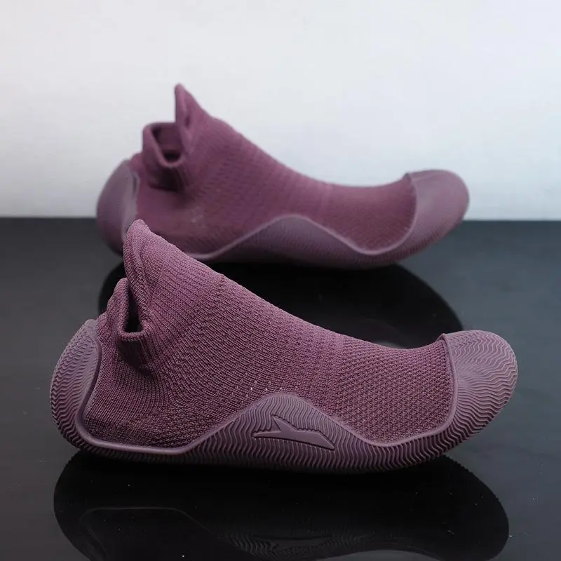 Unisex Barefoot Fit Short Socks Shoes with PU Leather, Sporty Training & Gym Shoes, Portable Indoor Fitness Footwear for Water/Beach, Comfortable