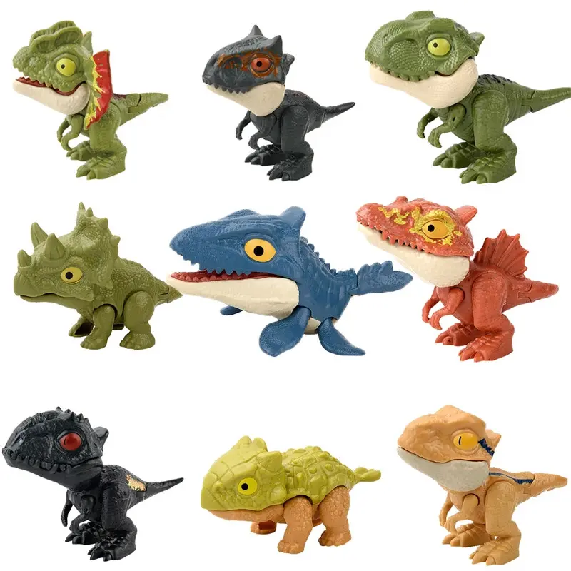 Jurassic Dinosaurs Building Blocks Indominus Rex Tyrannosaurus Action Figure Toy Models Kids Toys Gifts Animal Rex Raptor ModelAlleviate children's anxietySensory stress relief