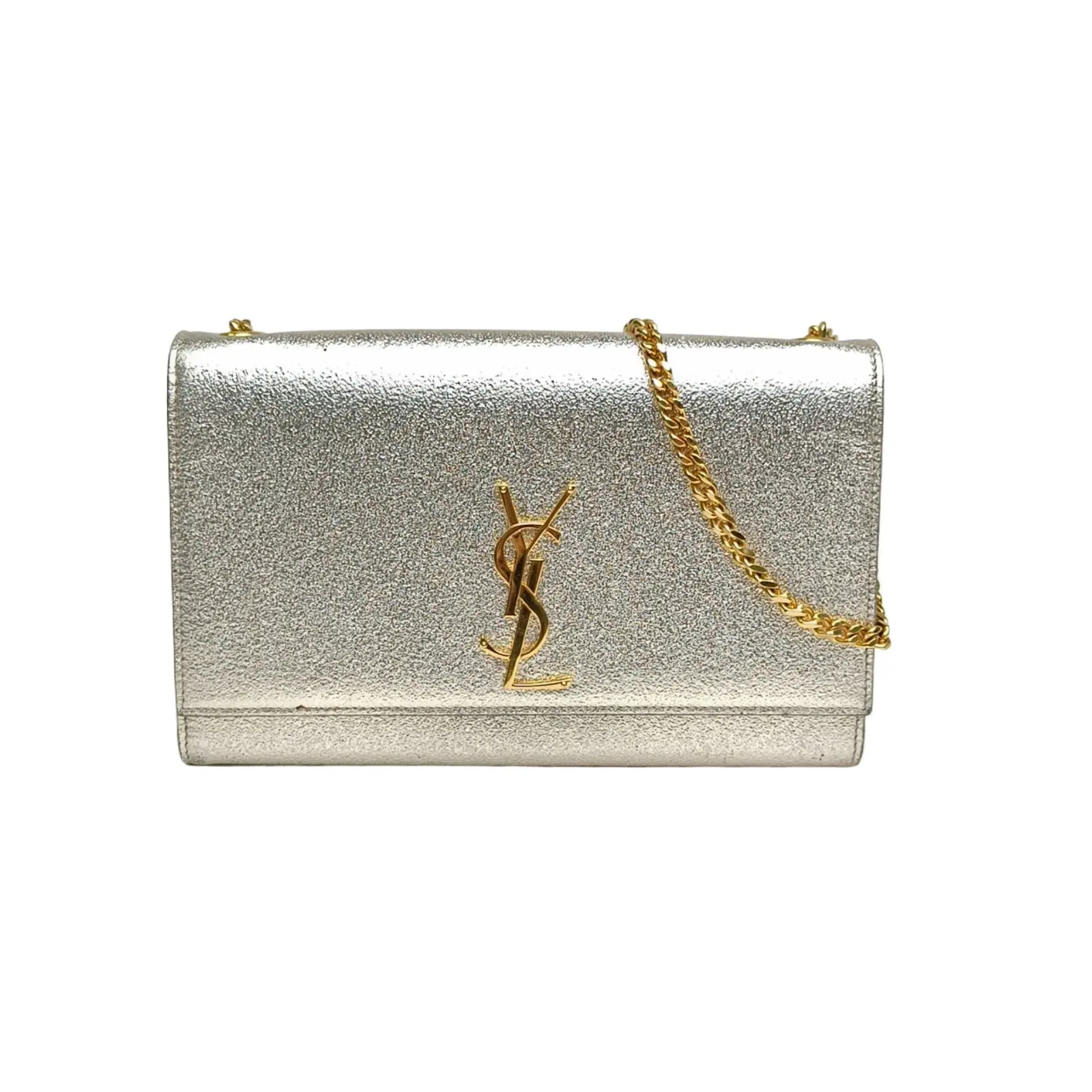 Pre-owned Yves Saint Laurent [alea] Medium 24 Calfskin P236476208