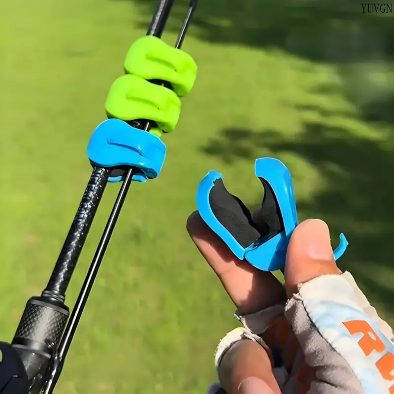 10‑Pack Heavy‑Duty PVC Fishing Rod Holder Set, Portable Sturdy Compact Pole Storage, Multi‑Color Durable Angling Gear for Beach & Lake Bank Fishing for Pro Anglers