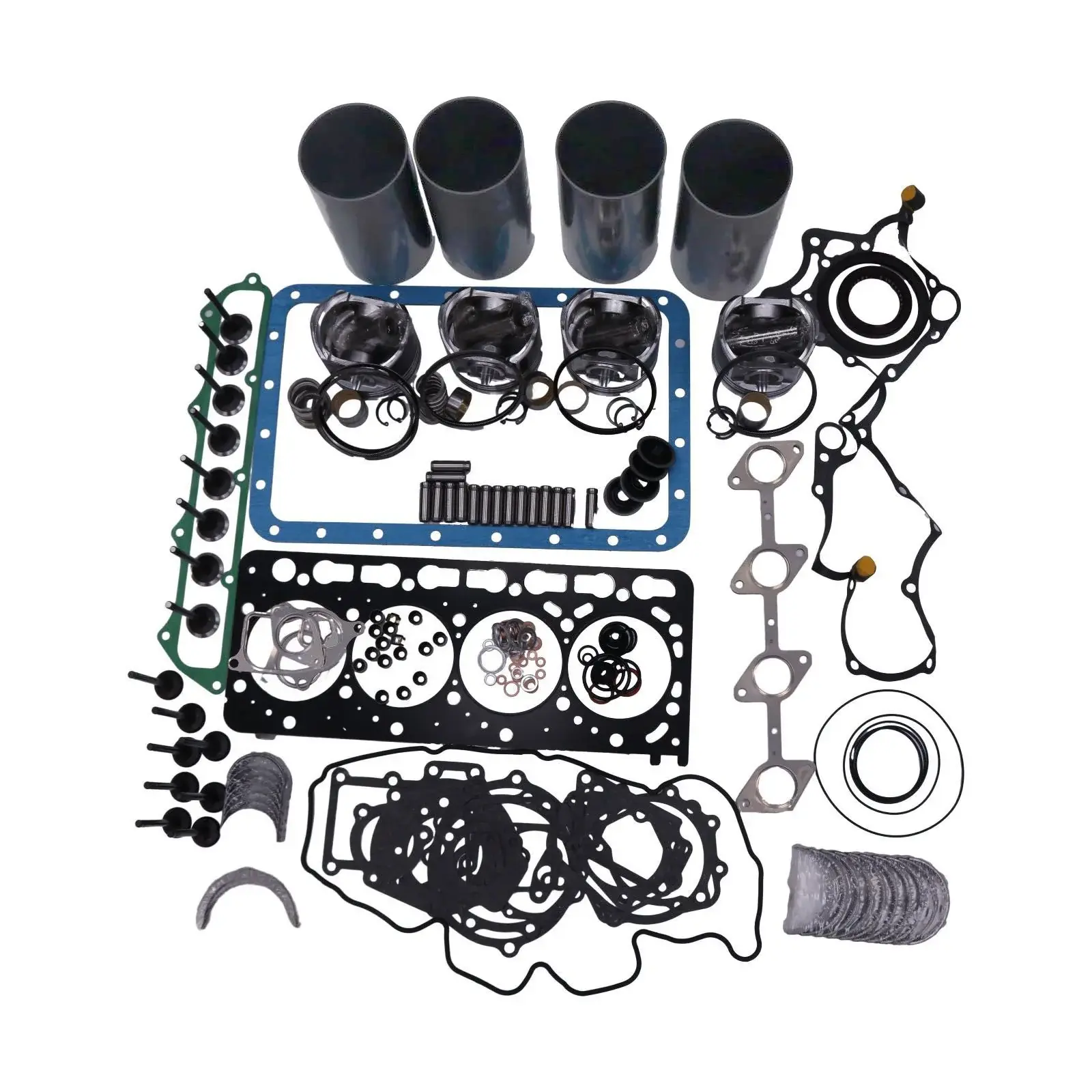 FridayParts EFI Overhaul Rebuild Kit for Kubota Engine V3800 V3800DI-T V3800T