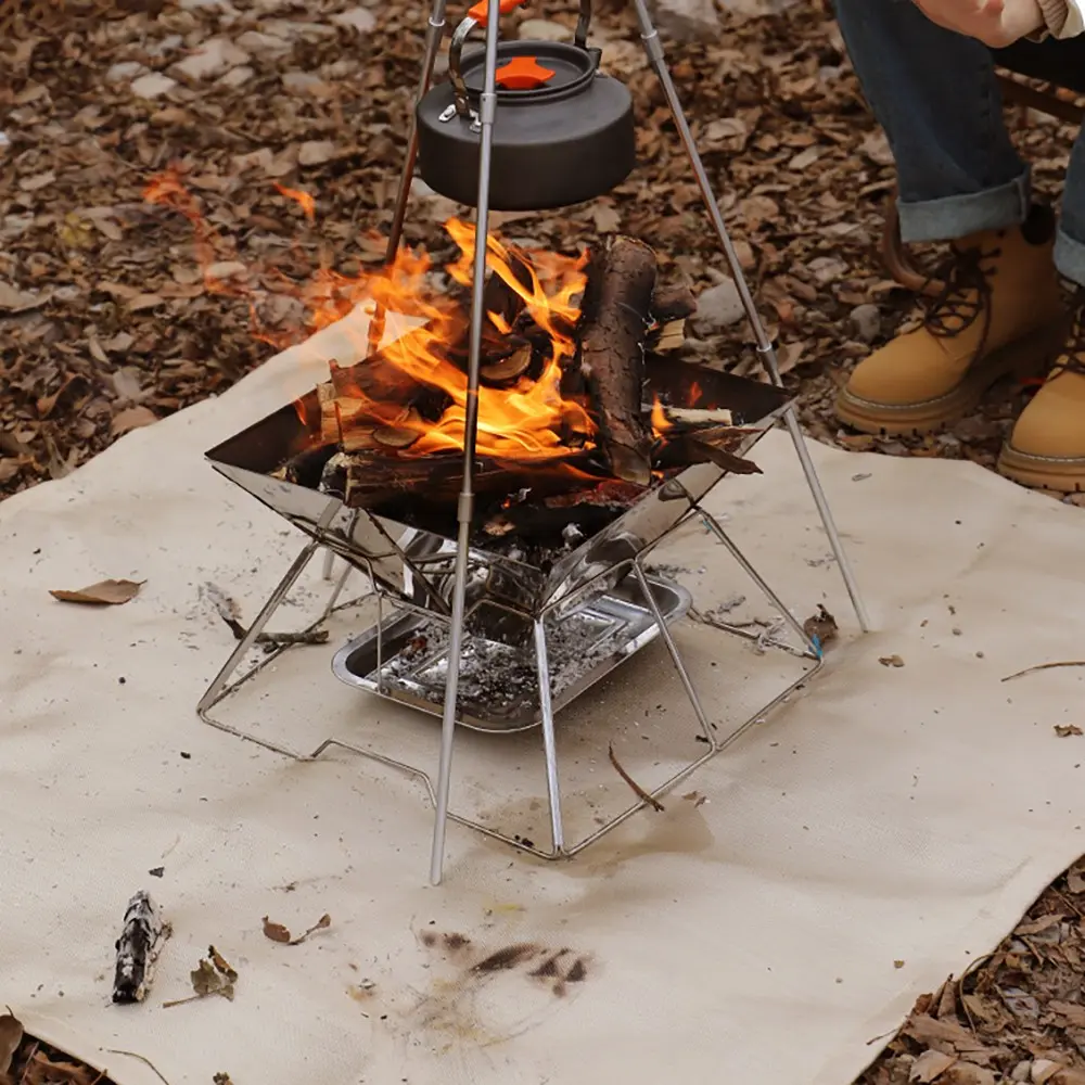 Fiberglass Welding Blanket, Heavy-Duty Heat-Resistant Fabric, Fire-Resistant Insulation Blanket for Industrial, Camping, Barbecue Grills