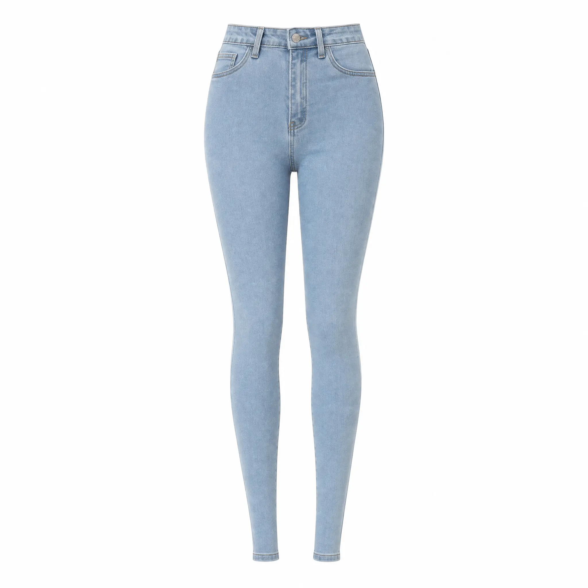 Skinny Jeans for Women High Waist Stretchy Classic High Rise Slimming Jeggings Denim Trousers Pants