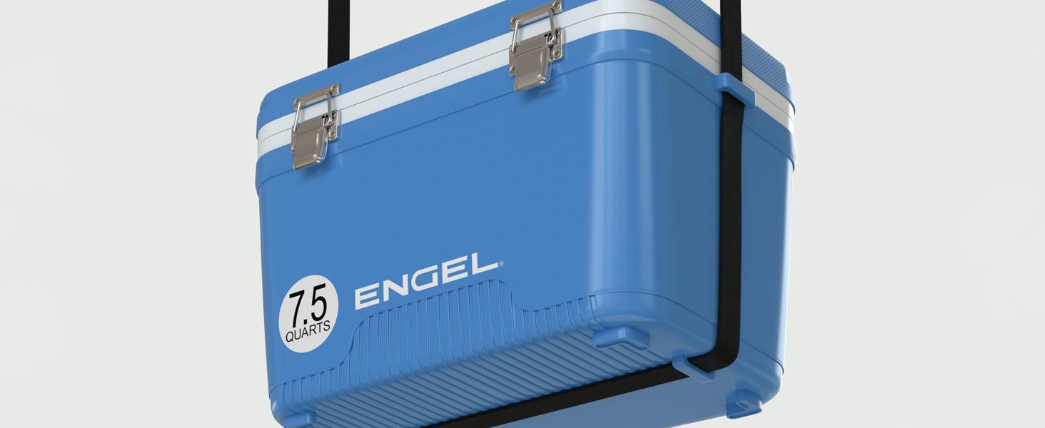 7.5qt Leak-Proof, Air Tight, Drybox Cooler and Small Hard Shell Lunchbox for Men and Women