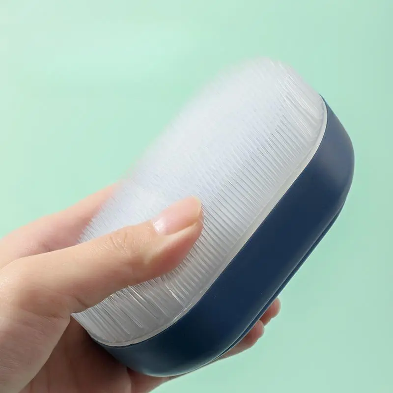 Multi-Functional Cleaning Brush, Laundry Collar Non-Damaging Clothes, Shoe Brush, Multi-Color Soft Fur Laundry Brush