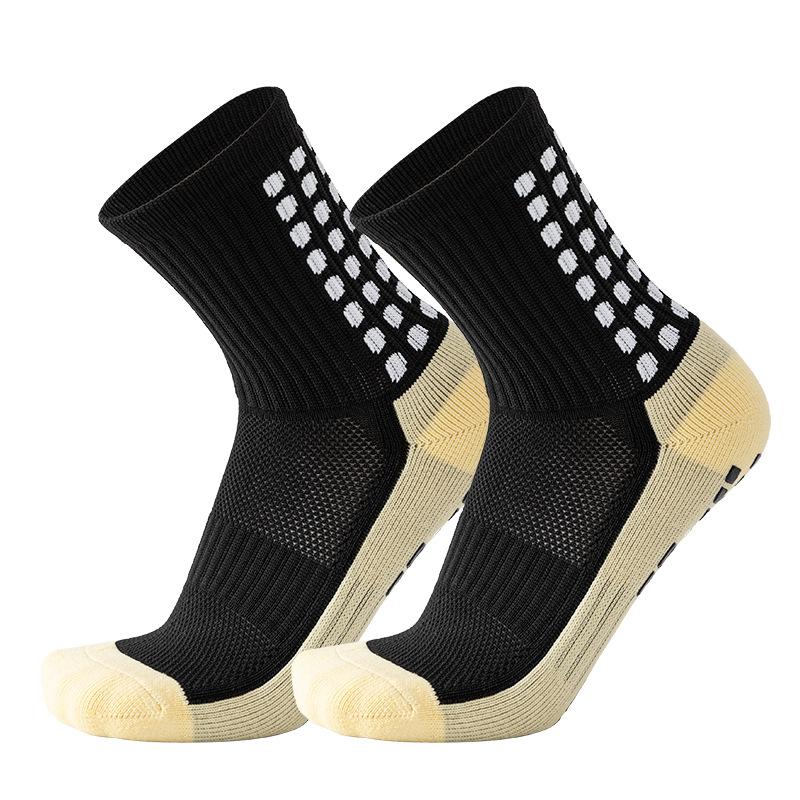 Best-selling thickened towel-soled sweat-absorbing, odor-resistant, anti-slip football sports socks and yoga socks