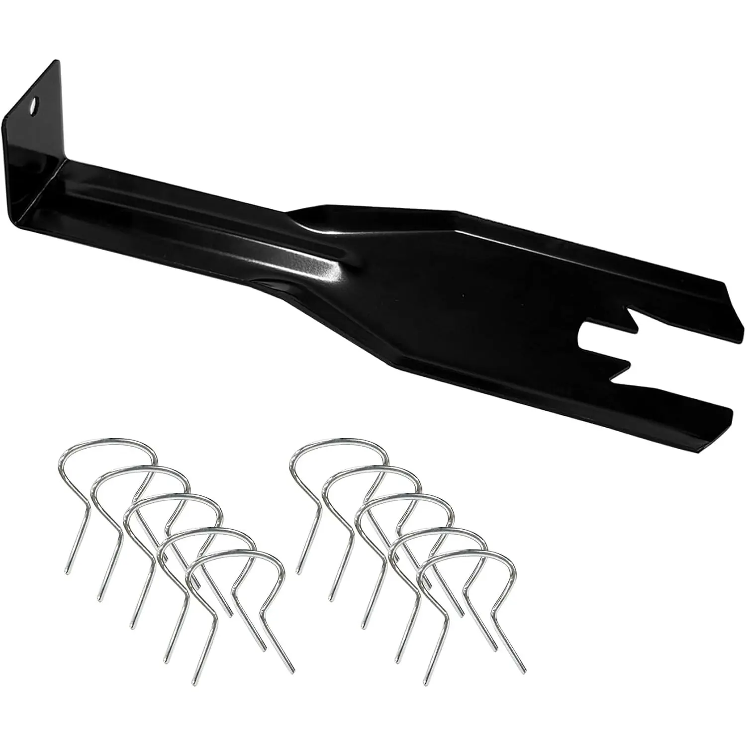 76951 Window Handle  with 10 Window Handle Crank Fixing Clips,  Automotive Upholstery Repair Tool