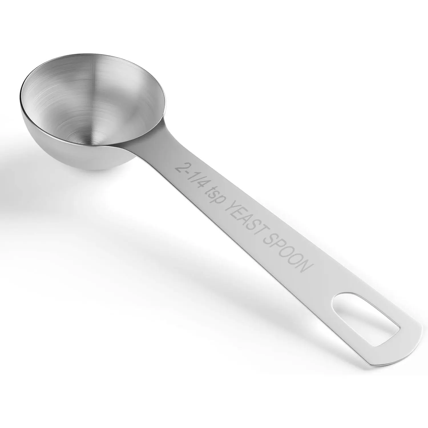 1PCS Stainless Steel Yeast Measuring Spoon 2-1/4 Teaspoons 2.25tsp 0.25 Ounces