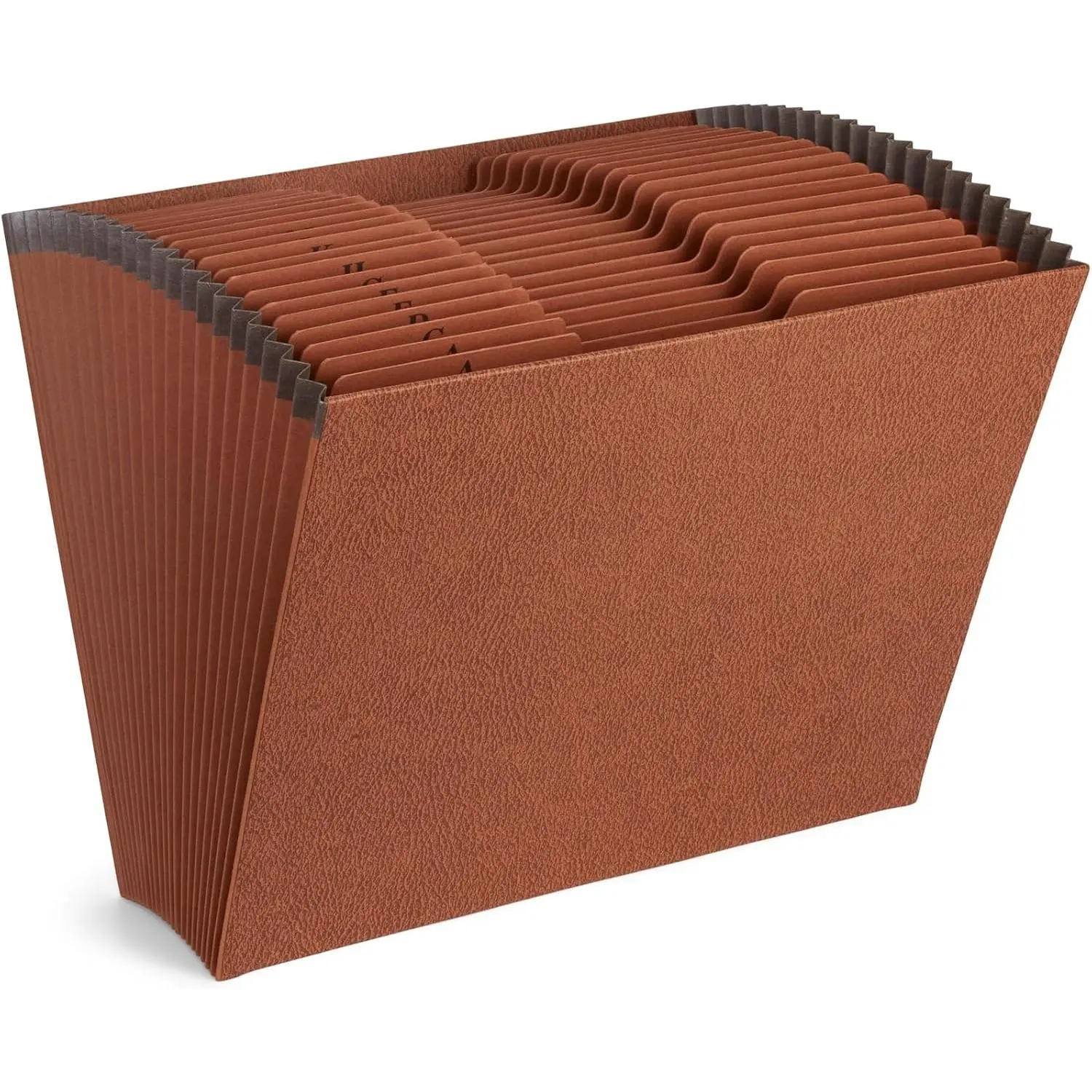 Heavy Duty A-Z Accordion File Organizer Letter Size, A to Z Accordion File Organizer, Alphabetical, Expanding 21 Pockets for Documents