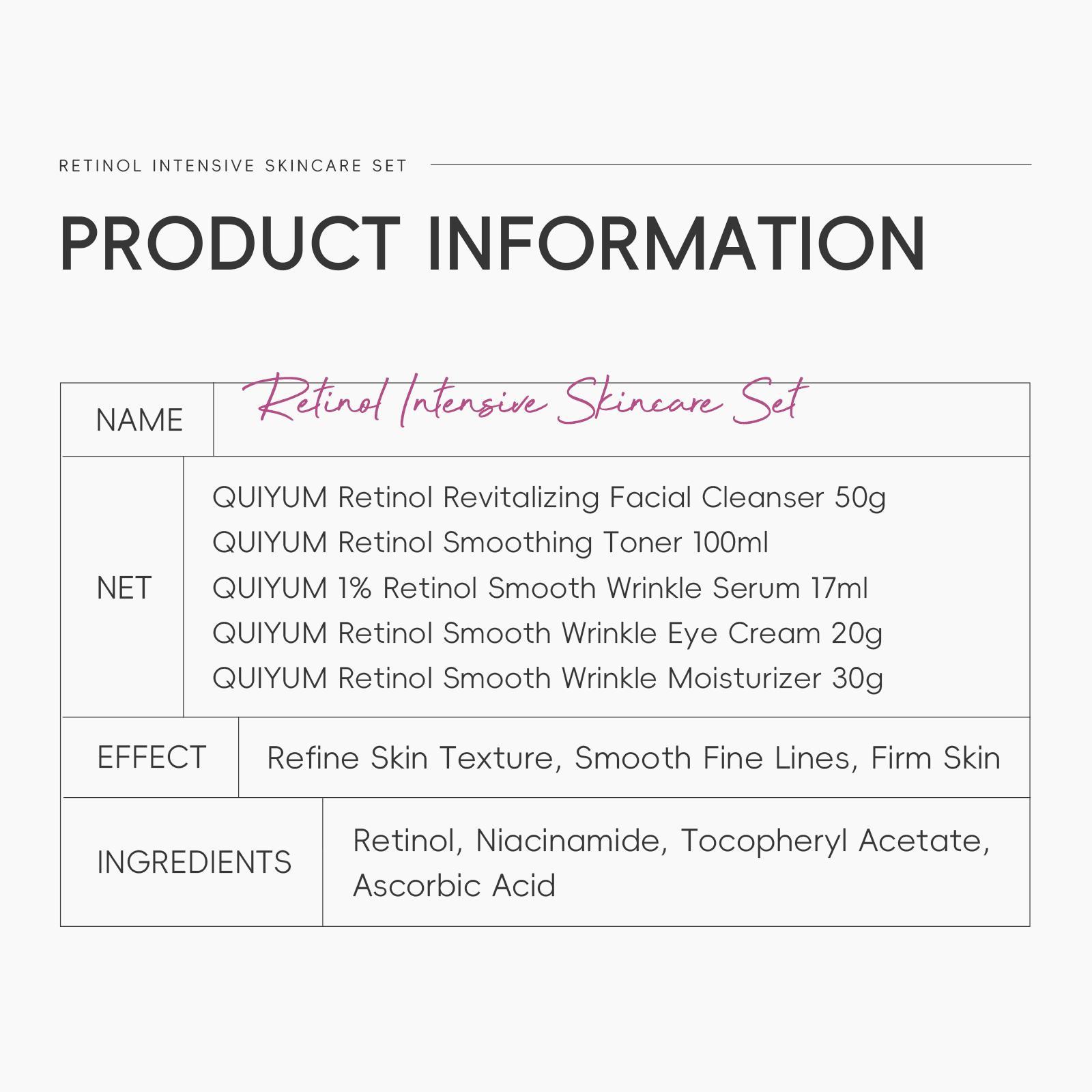 Retinol Skin Care Kit, Anti Aging Bundle, Facial Serums Set, 8 Counts/12/14pcs Facial Cleanser & Toner & Serum & Eye Cream & Face Cream, Moisturizing Skin Care Kit for Women #GLOBAL PICKS