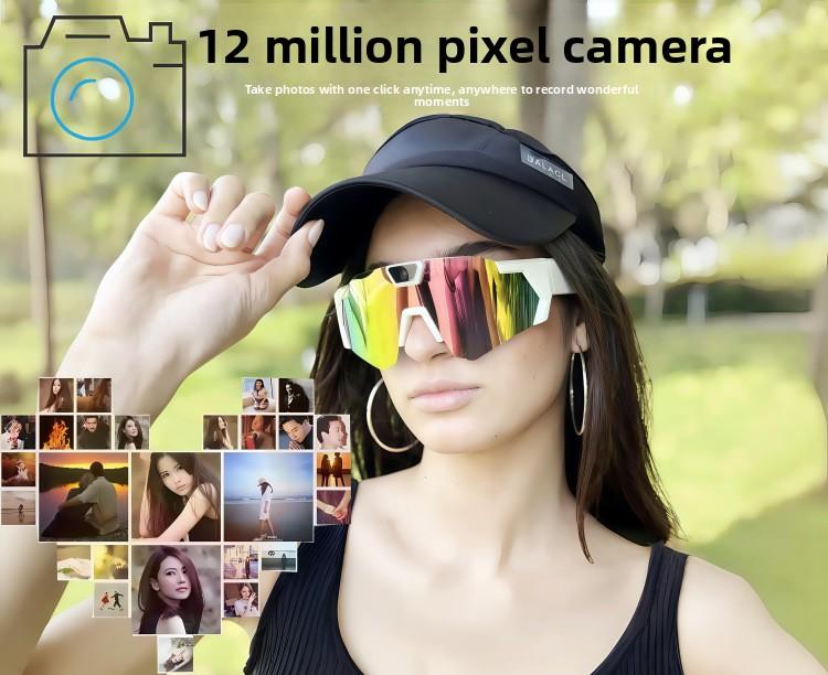 snow goggles New Sunglasses Camera DV Sports Recording Photo Camera Smart Outdoor Cycling Recorder with 1080P HD Video 12.0MP Photos & Polarized Lenses for Cycling & Sports