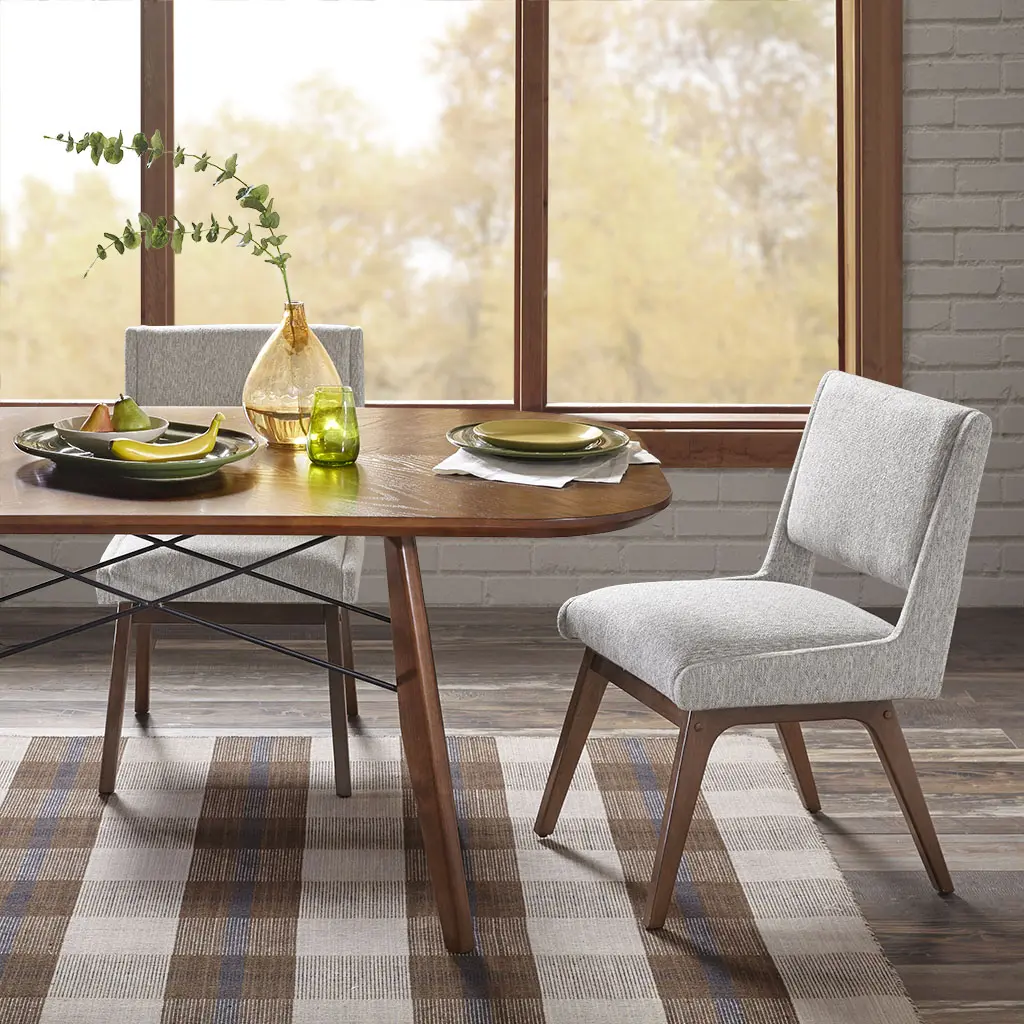 ARCH Dining Side Chair Set of 2 for Kitchen Dining Room, Modern Indoor Chairs for Eating, Compact Seat for Small Spaces, Sturdy Dining Room Furniture, 2-Pack Chairs for Home Kitchen Table, Dining Room Chairs for Kitchen, Dining Room, Living Room