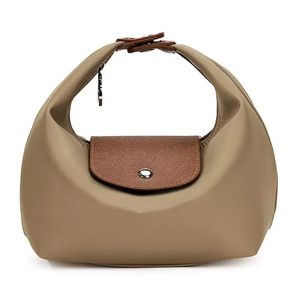 Hot Selling Women's Bag Waterproof Nylon Lunch Box Bag Dumpling Bag Simple Lunch Box Bag Versatile Canvas Bag Niche Design Bag