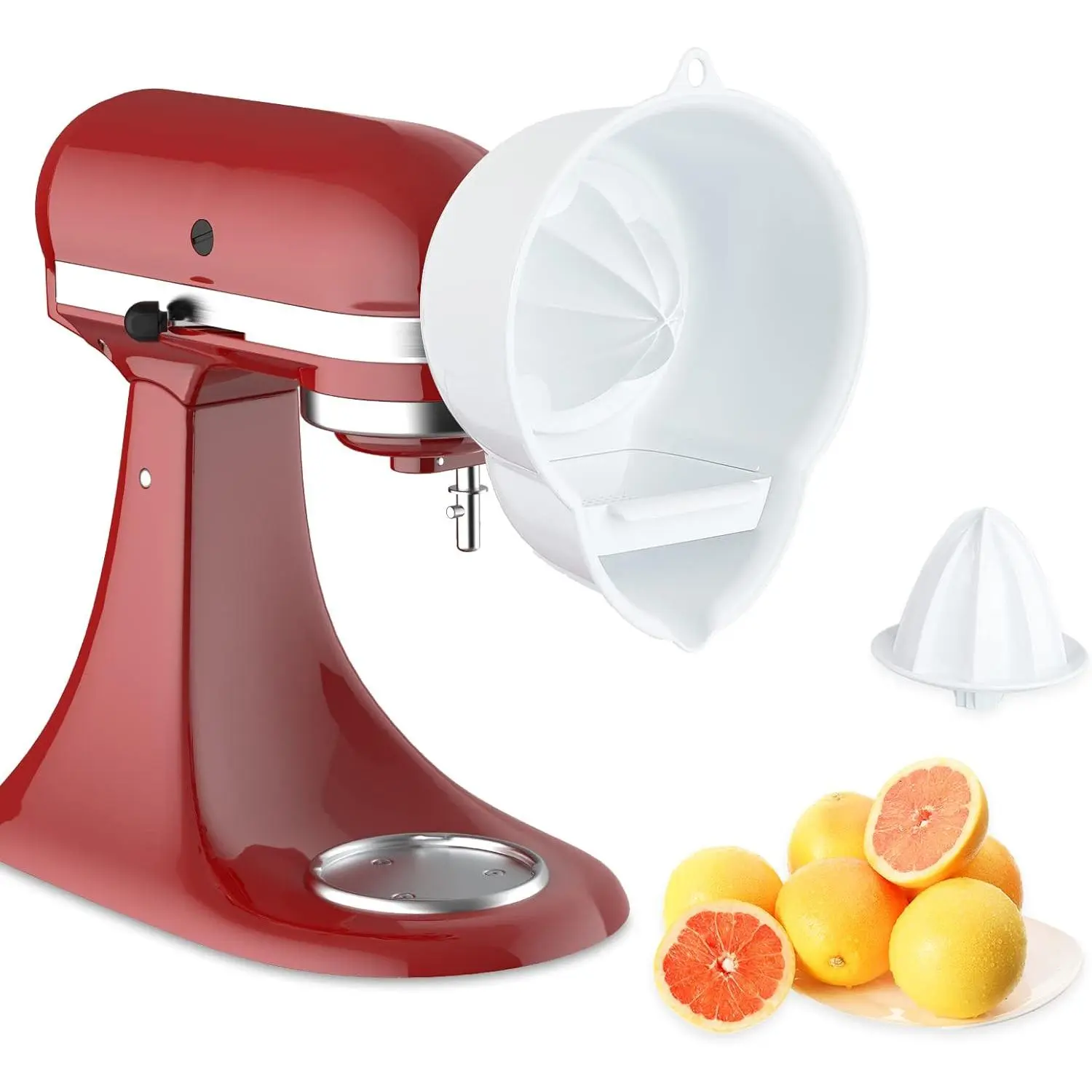 Juicer Attachment for KitchenAid Stand Mixer with 2 Size Reamer,Juicer for KitchenAid Stand Mixer Citrus Juice Attachment Accessories