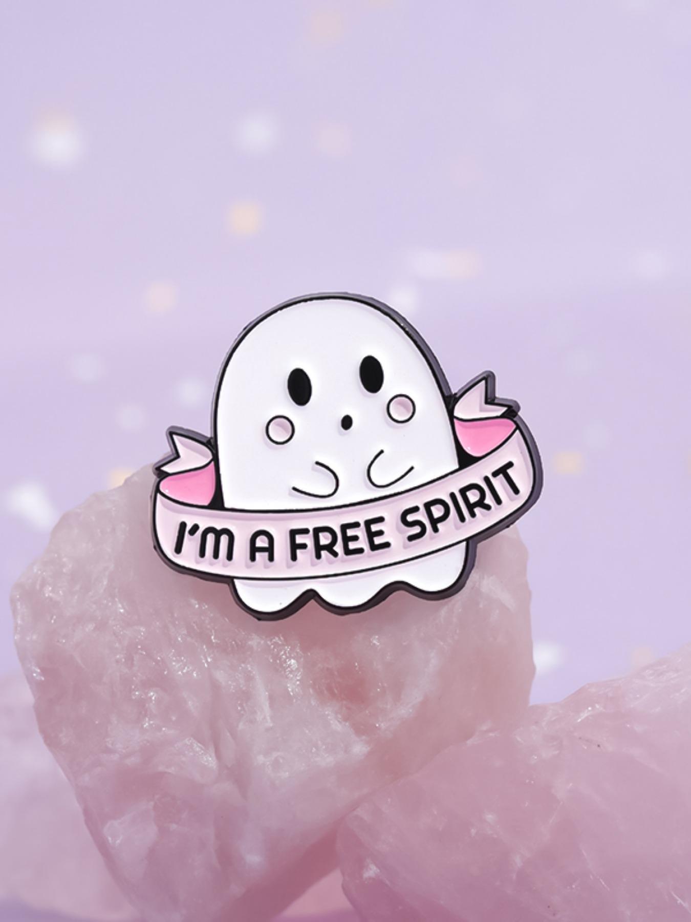 Cute Cartoon Ghost Design Brooch, 7 Counts/set Novelty Badge for Clothes Hat Pin, Fashion All-match Kawaii Accessories As Gift for Women & Men