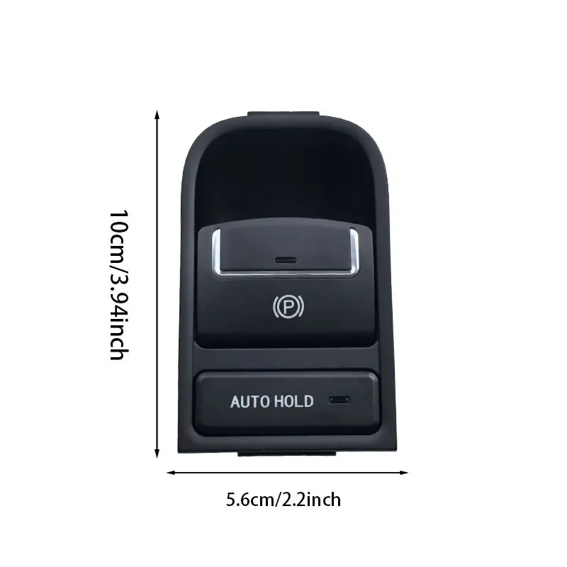 Volkswagen Tiguan Electronic Parking Brake Switch, Replacement Button for Oe Code 5n0927225xsj, No Battery Included, Repair Part