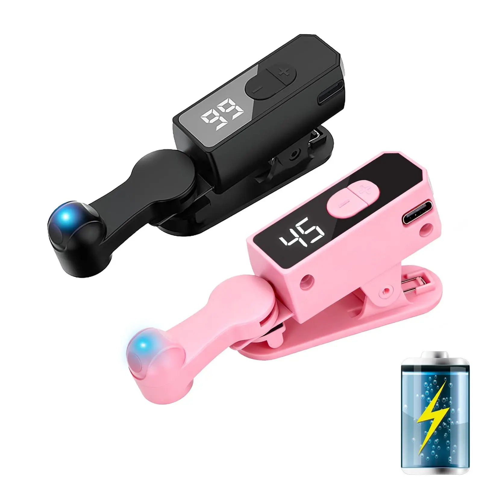 Portable Auto Clicker Accessory for iPhone, iPad, Android Phones - Built-in Long-Lasting Batteries, Convenient and Safe Hands-Free Silent Compact Auto Tapper for Gaming, TikTok Live - Phones & Electronics Cable-Compatible Accessory