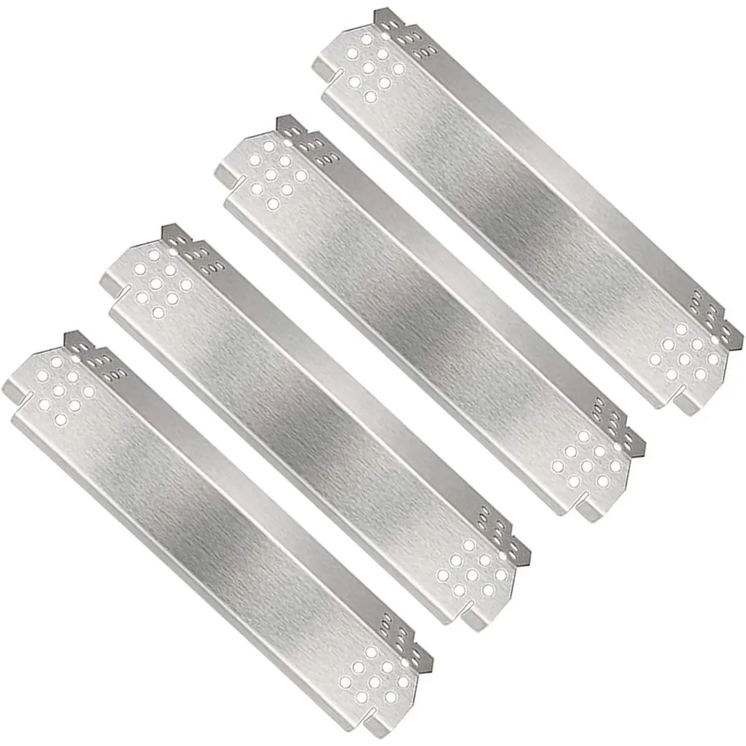 Grill Heat Plates   for Nexgrill 720-0830H, Stainless Steel Heat Tents, Burner Cover, Flame Tamer, Heat Shield for  Depot Nexgrill 4 Burner 720-0830H, 14.6 Inch