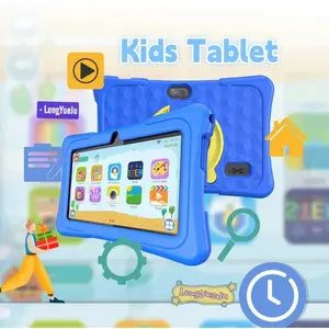 Children's Tablet 1+16GB Dual Camera Vision Protection Parental Control Educational Tablet Supports WiFi Birthday Gift Suitable for Children Aged 4-12