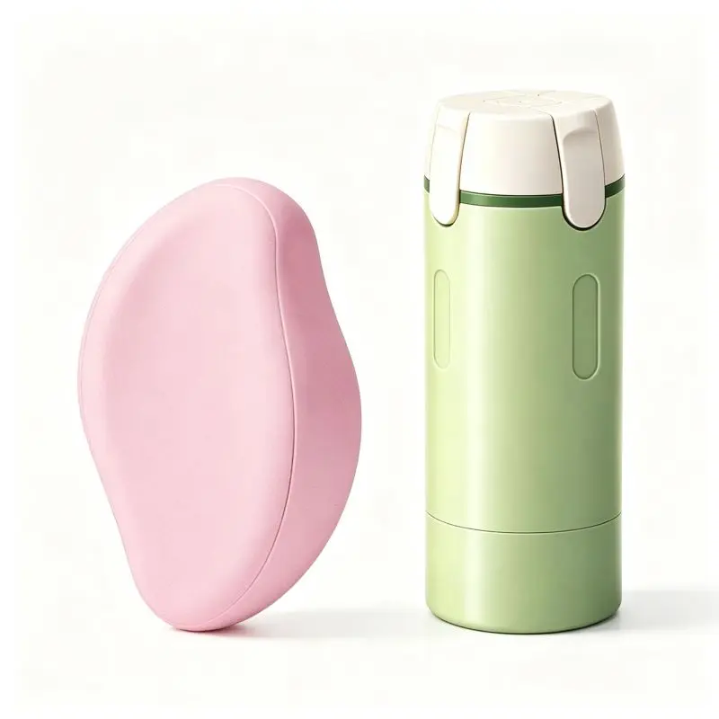 Hair remover+Green Travel-size bottle