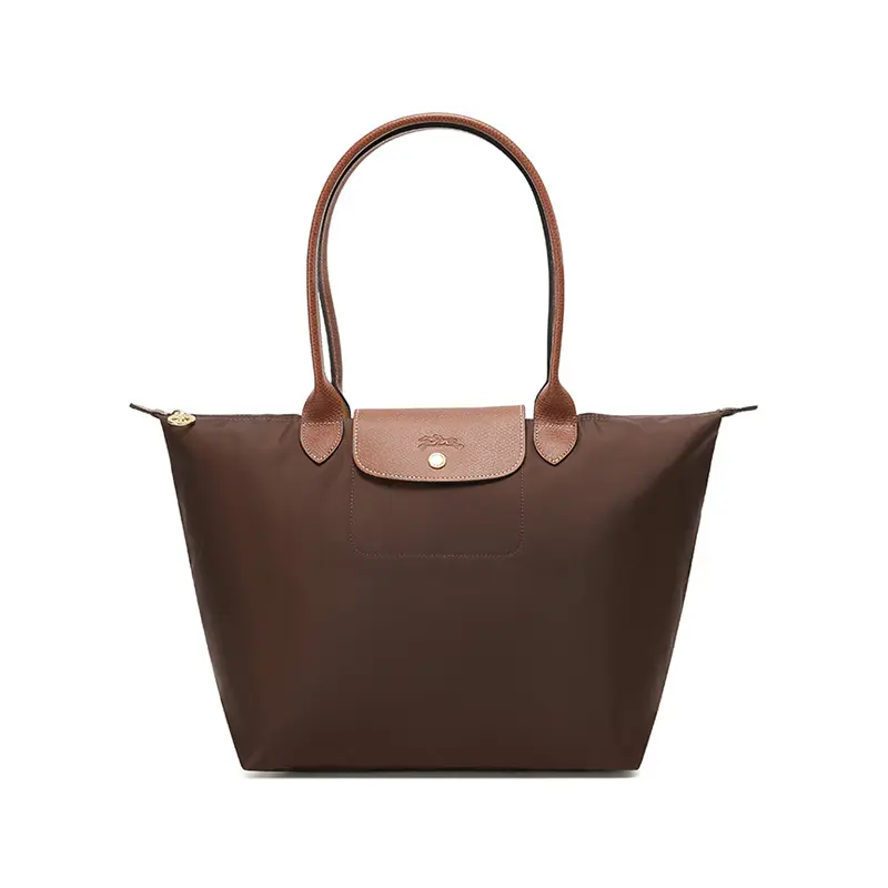 Longchamp Le Pliage Original Foldable Tote Bag for Women, Recycled Canvas, Dumpling Style, Tan