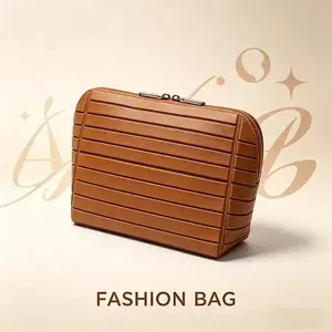 Foldable Waterproof Makeup Bag - Large-Capacity Upright Organizer with Multiple Compartments, Brush Holder, Thick Zipper, Dividers for Home, Travel Use