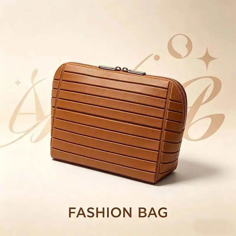 Foldable Waterproof Makeup Bag - Large-Capacity Upright Organizer with Multiple Compartments, Brush Holder, Thick Zipper, Dividers for Home, Travel Use, Travel Toiletry Bag, Toiletry Bag