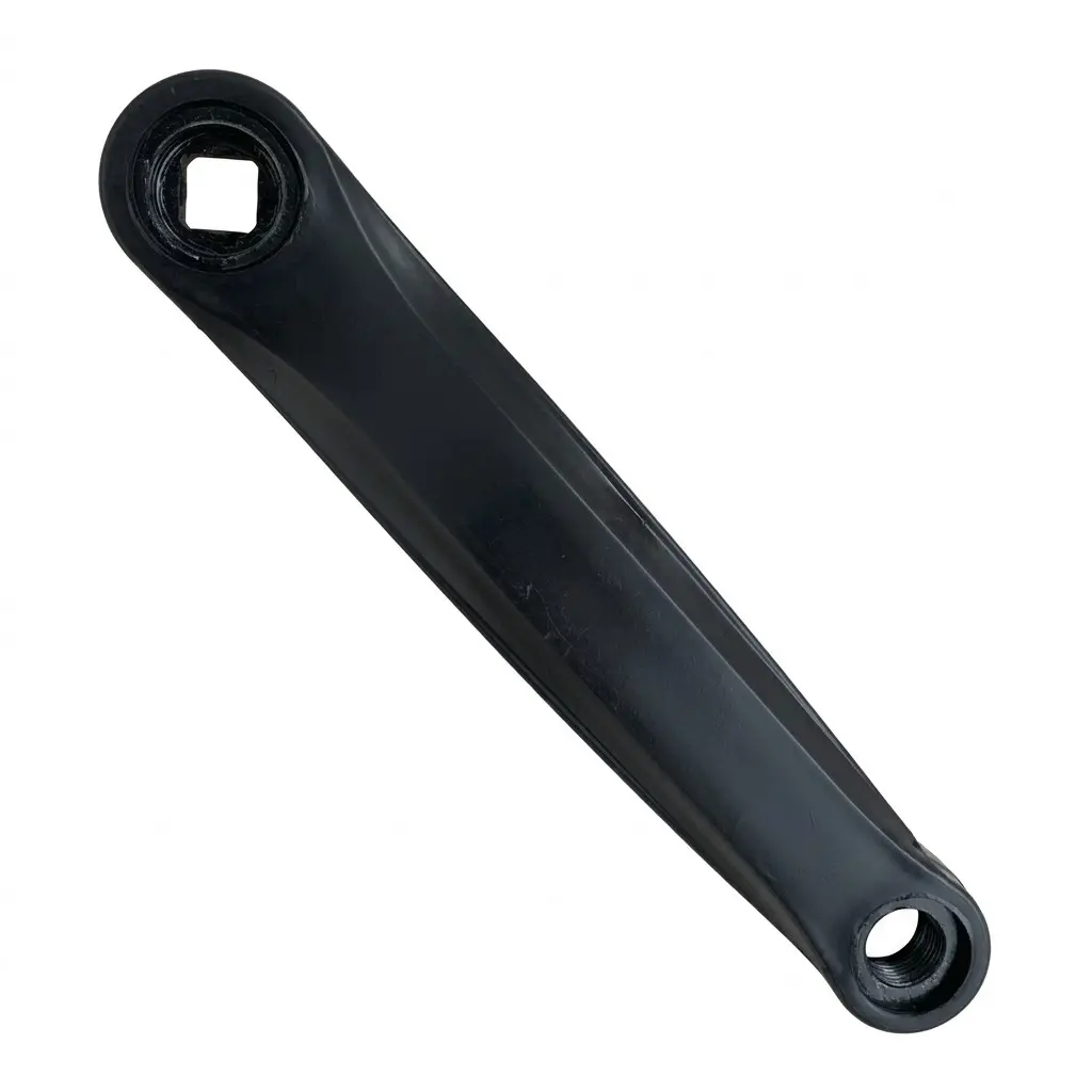 Mountain Bike Crankset Parts, Square Hole Folding Bike Universal, Compatible with Various Models, Durable & Reliable Components