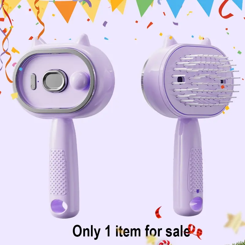New portable multi-function spray hair comb, spray scalp massager, nourish hair roots, suitable for holiday gifts