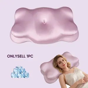 3D Cloud Pillow: Specialized Pillow for Sleep Apnea — Crafted from ultra-soft, integrally molded memory foam; a bed pillow designed specifically for side sleepers, yet also suitable for back and stomach sleepers.