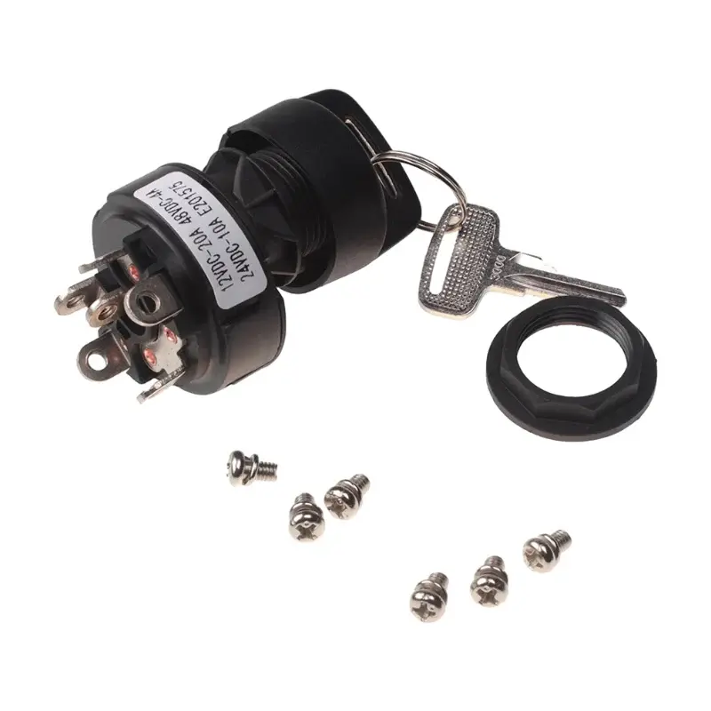 FridayParts Ignition Switch 96008S 96008-SGT for Genie GS-1530 GS-1532 GS-1930 GS-1932 GS-2032