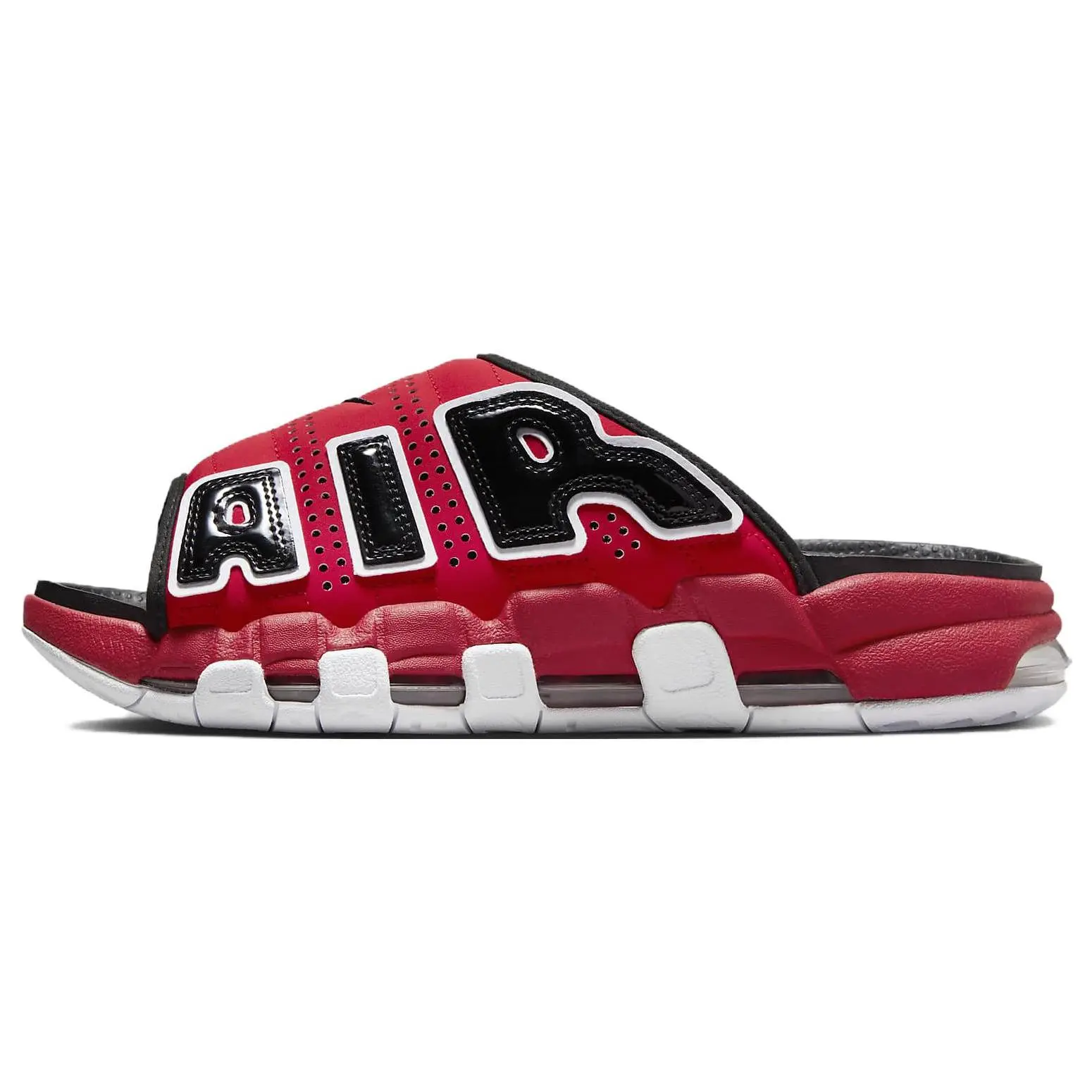 Nike Air More Uptempo Slide 'Bulls' FJ6036-600