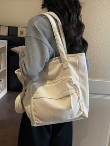 Large Capacity Tote Bag 2026 New Arrival Spring Summer Versatile Casual Shoulder Bag Crossbody Bag Handbag