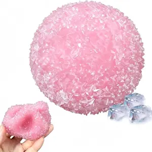 Soft sensory decompression ball, smoothie texture memory gel soft decompression toy, sensory soft decompression toy suitable for children and adults, squeeze ball for relieving anxiety, suitable for autism/attention deficit hyperactivity disorder