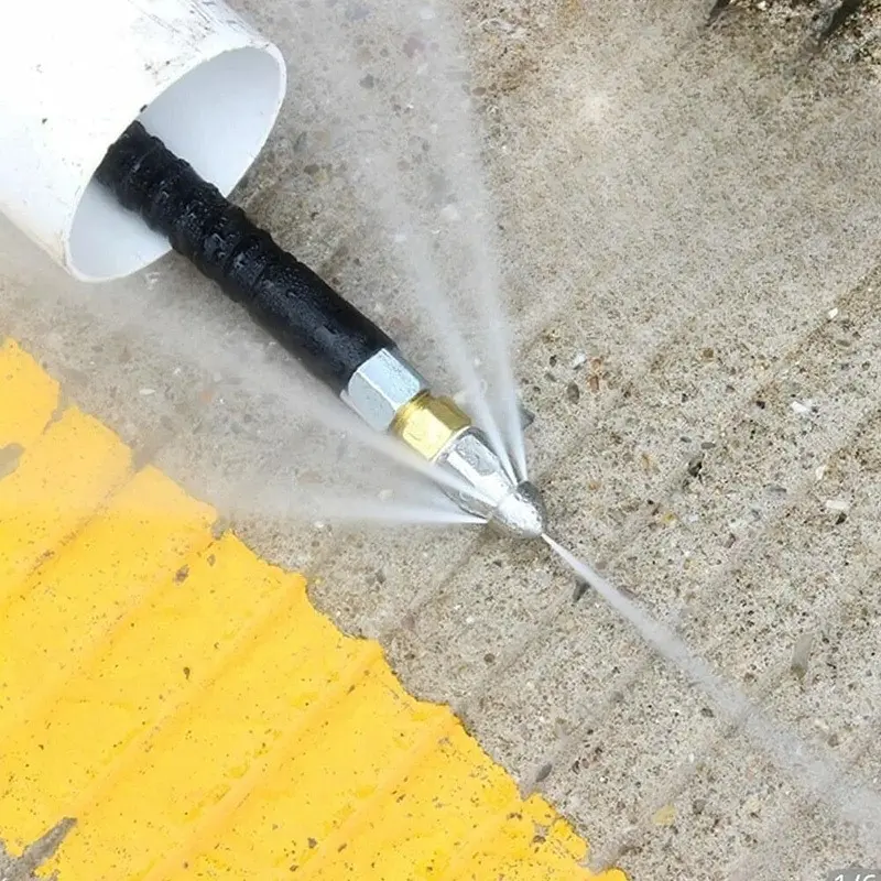 2 PCS Quick-Attach Pipe Jet Nozzle, Clog Buster Nozzle Set, for Watering & Irrigation,Kitchen Clogs, Bathtub Traps & Garage Drainage Issues