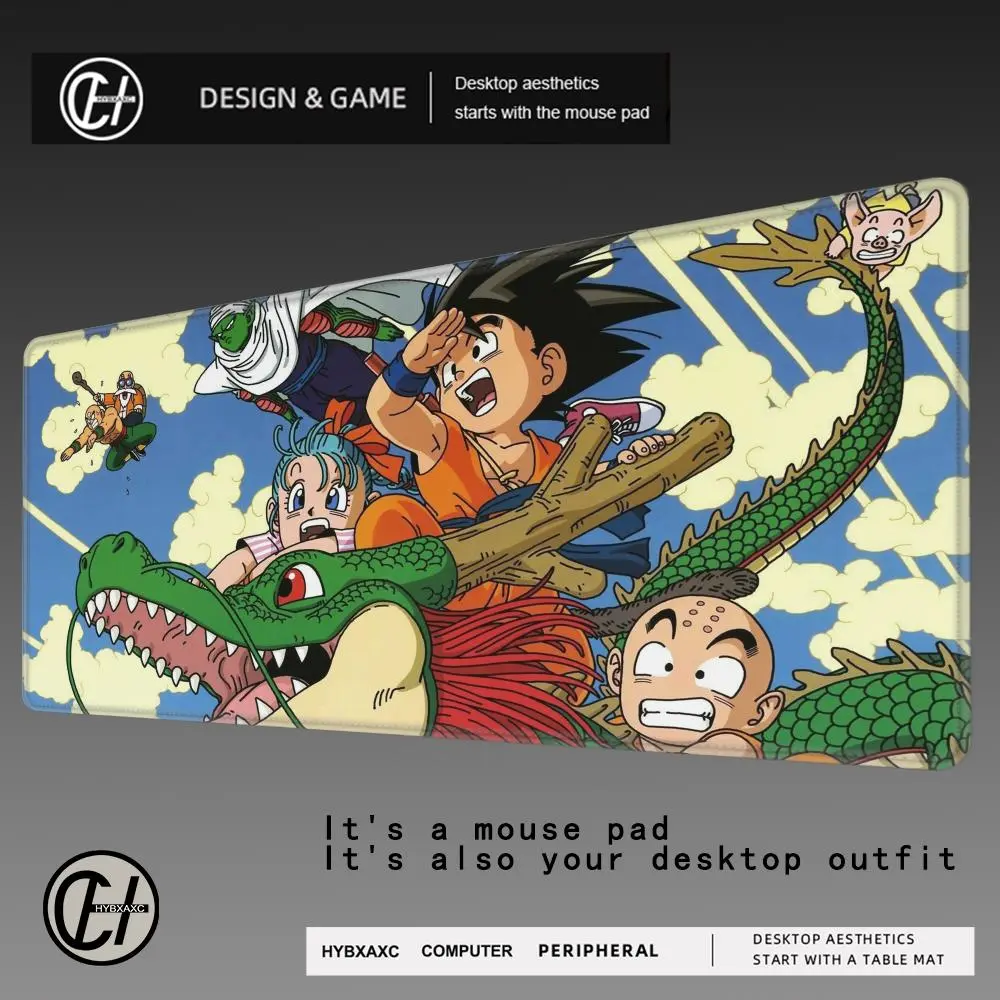 Dragon Ball Z Kawaii DBZ Mouse Pad Anime Cute Girl Gabinete Gamer Computer Desk Mat Keyboard Gaming Accessories Mousepad