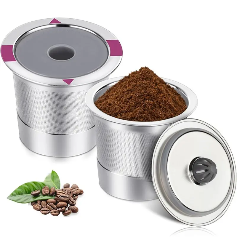 Reusable Keurig Coffee Filter Mesh, Thick Stainless Steel Metal Filter, Compatible with K-Classic/k-Mini/k-Elite, Washable and Durable