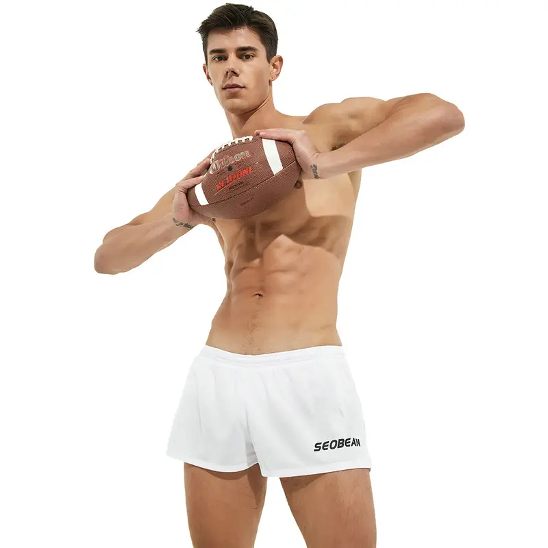 Male Men's Regular Fit Track & Running Shorts - Double-Layer, Honeycomb Breathable, 3-Inch Inseam, Machine Wash Athletic Bottoms