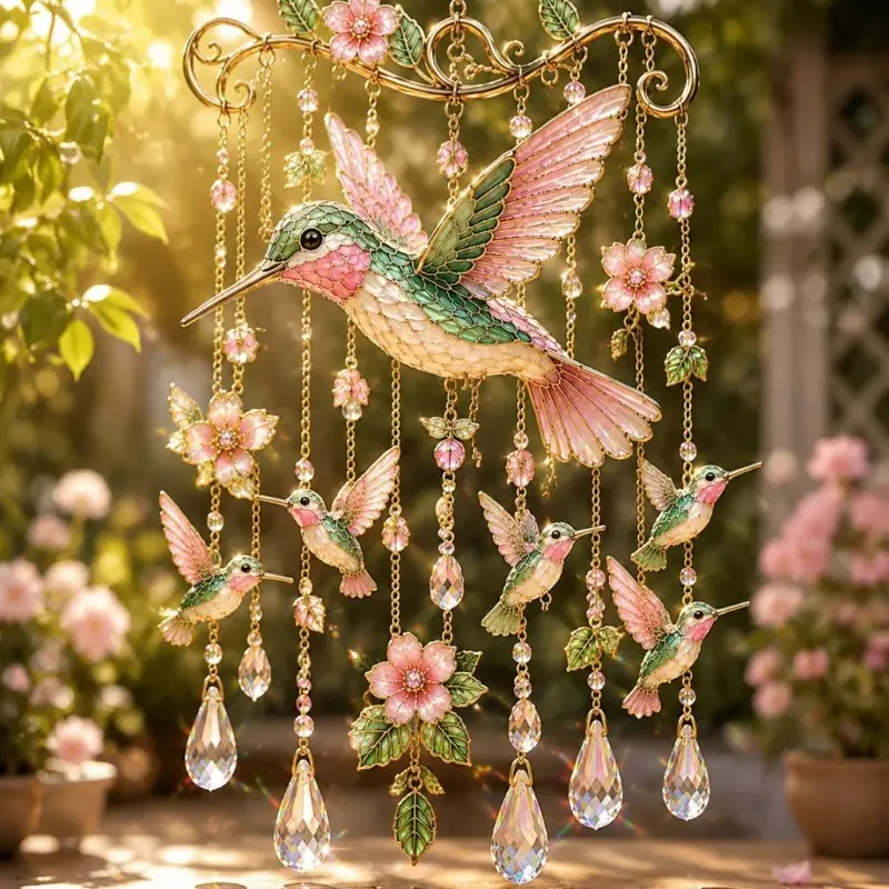 hit productGraceful Hummingbird Wind Chime
