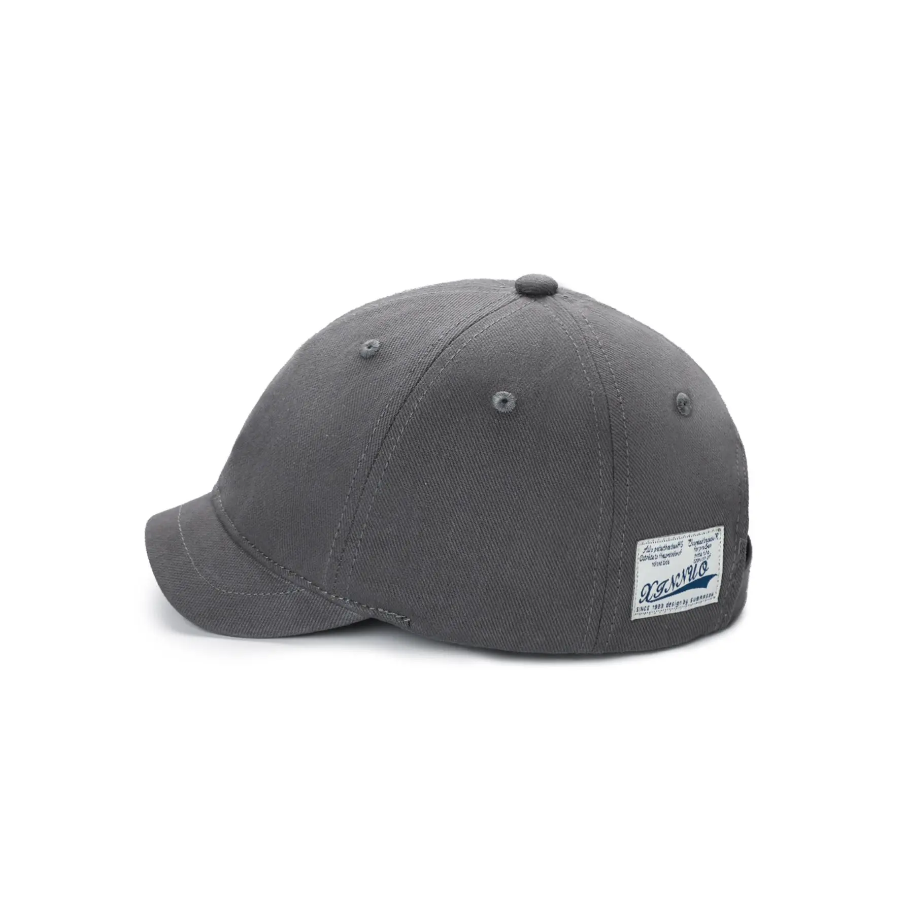Minimalist Docker Cap Hat Unisex Retro Rolled Brim Short Brim Beanie Miki Hat Streetwear Hipster Adjustable Cap for Men Women
