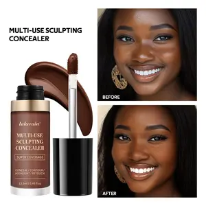 Multi-Effect All-In-One Moisturizing Concealer, Waterproof Foundation, Long-Lasting Wear, 6 Colors Available, Non-Comedogenic, K-Beauty, Perfect For Summer Vibe