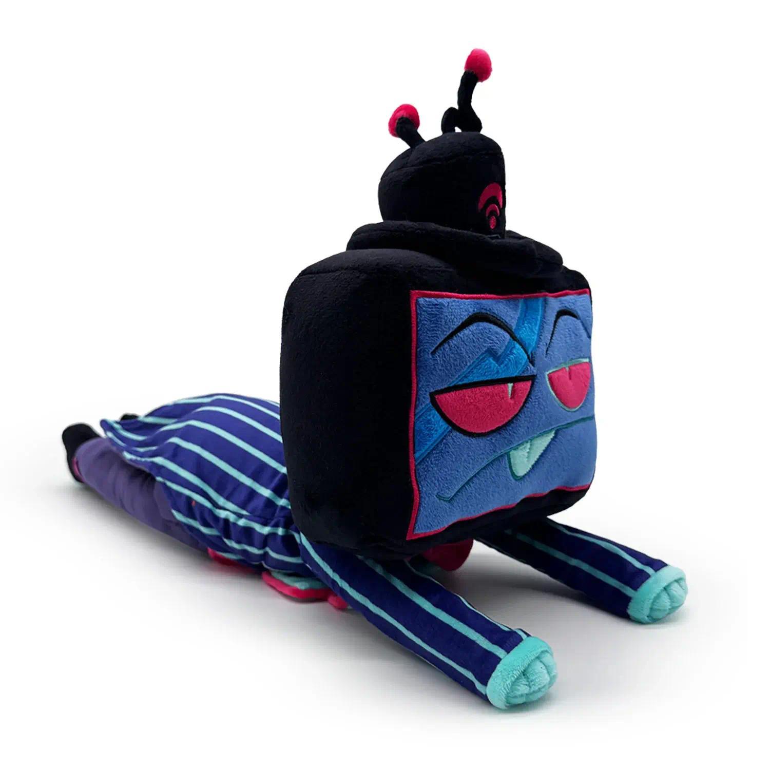 Hazbin Hotel Vox Plush Pillow Cushion 25cm Cute Stuffed Toy With Hat Niffty Anime Merch Kawaii Plushie Soft Doll Stress Relief Toy Anxiety Relief Sensory Toy Horror Theme Halloween Gift Birthday Gift For Kids Adults Room Decor Throw Pillow Gift