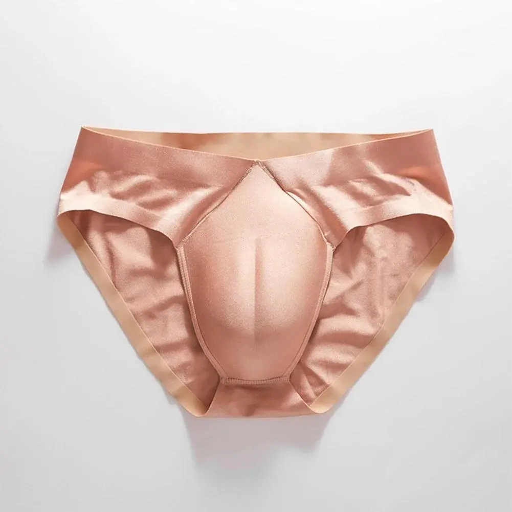 Menswear Hiding Gaff Lingerie Thong - Nylon Fabric Fake Vagina Camel Toe Underwear for Transgender Crossdressers - XXL Size, Transgender Crossdresser Thong, Multi-Size, Thong Cut