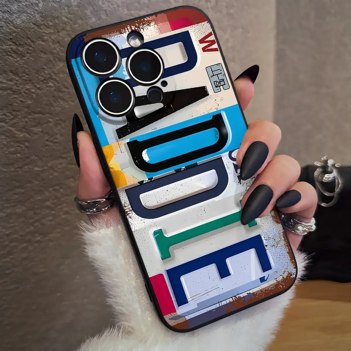 BADDIE patterned TPU shockproof soft case with license plate design, compatible with iPhone 17/16/15/14/13/12/11/X/XS/XSMAX/17E, anti-shock and drop-proof phone case, a holiday gift for friends, family, and yourself, Cover, Accessories, Casing, Protectio