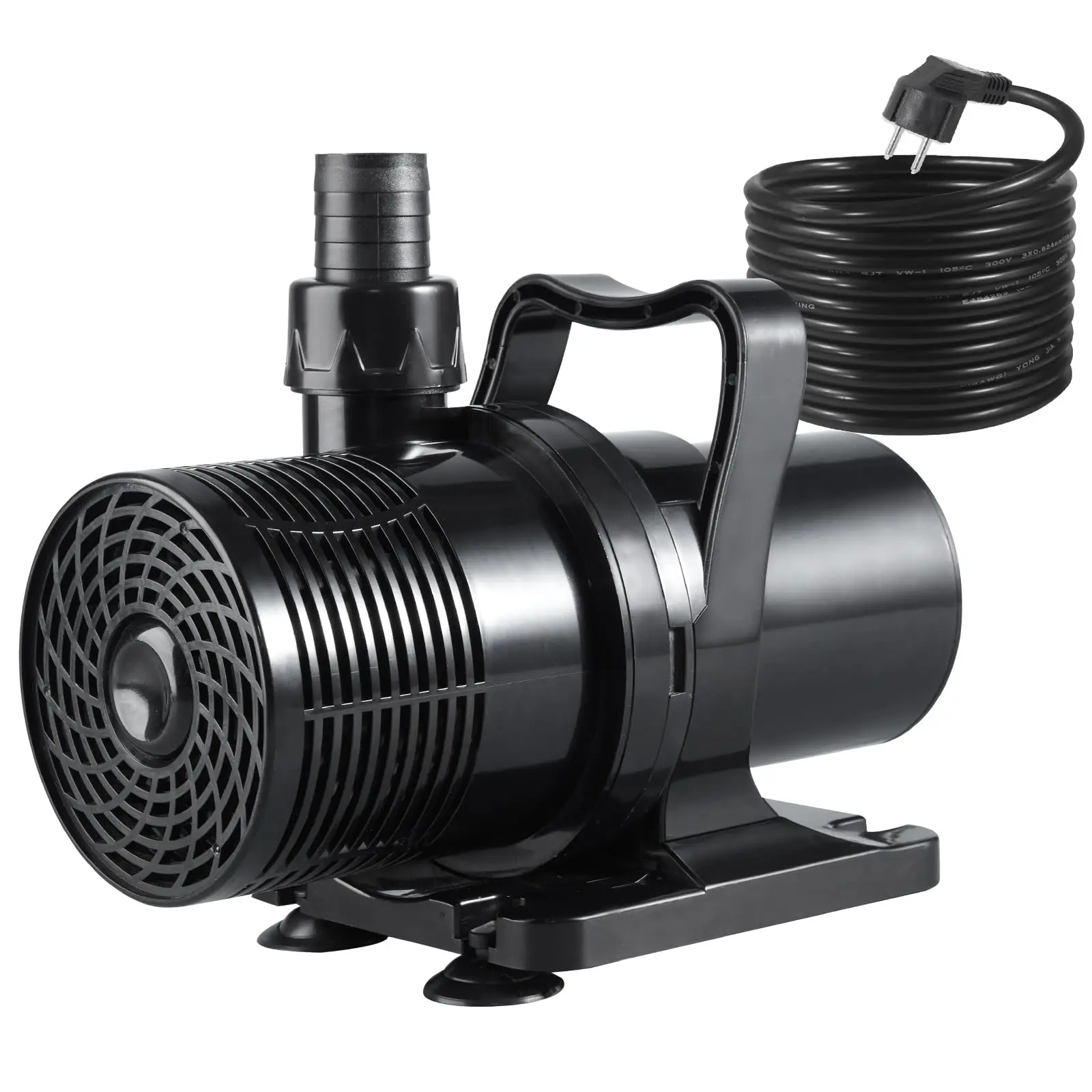 GARVEESubmersible Water Pumps with Power Range 130W-170W, Flow Rates 3700-5812 GPH, Lift Heights 31-36 FT, Quiet Operation, 16 FT Cord, Suitable for Ponds, Fountains, Waterfalls, Aquariums, and Water Circulation
