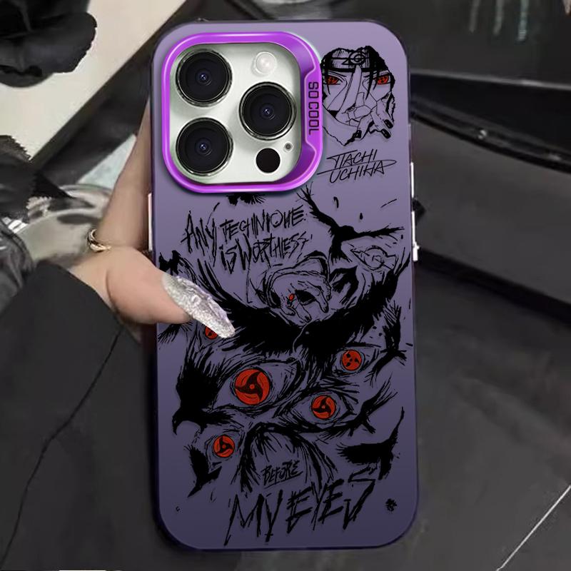 Anime Uchiha NEW Case for IPhone 17 16 15 14 13 12 11 Pro Max Plus Air 16E Shockproof Back Cover